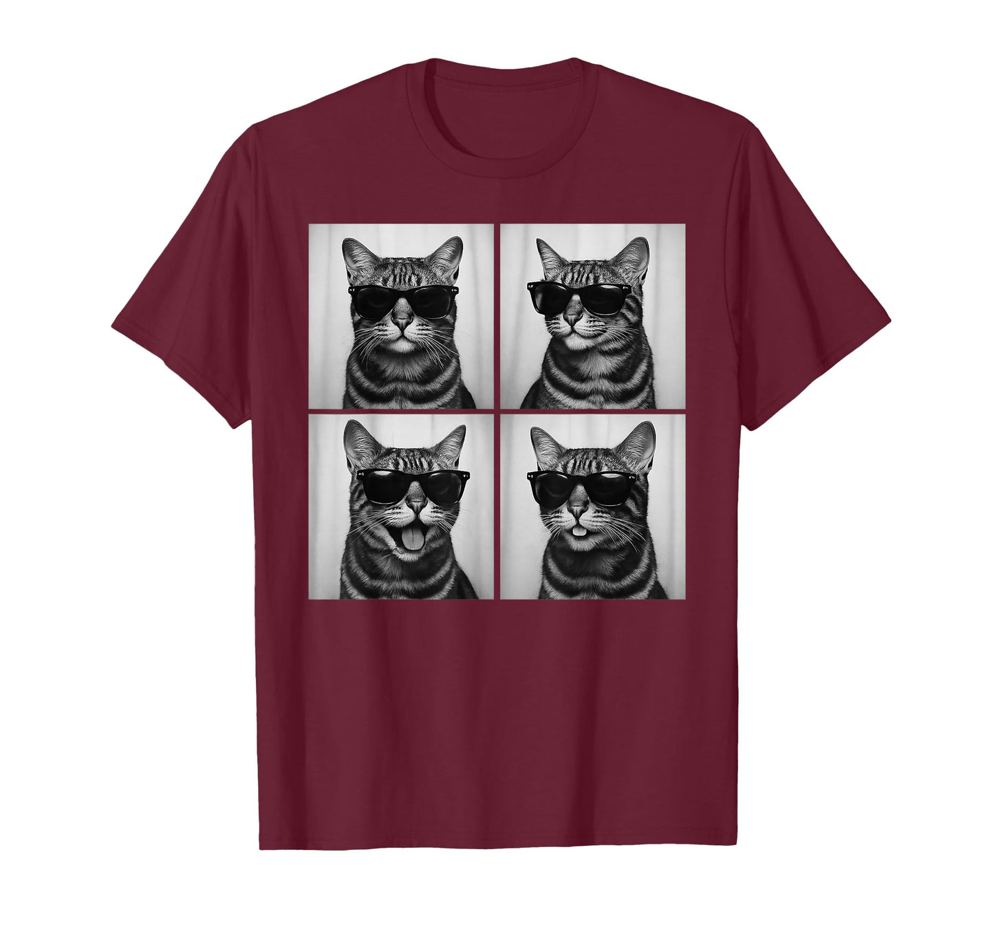 Funny Bengal Cat Lover Cute Photo Booth T-Shirt