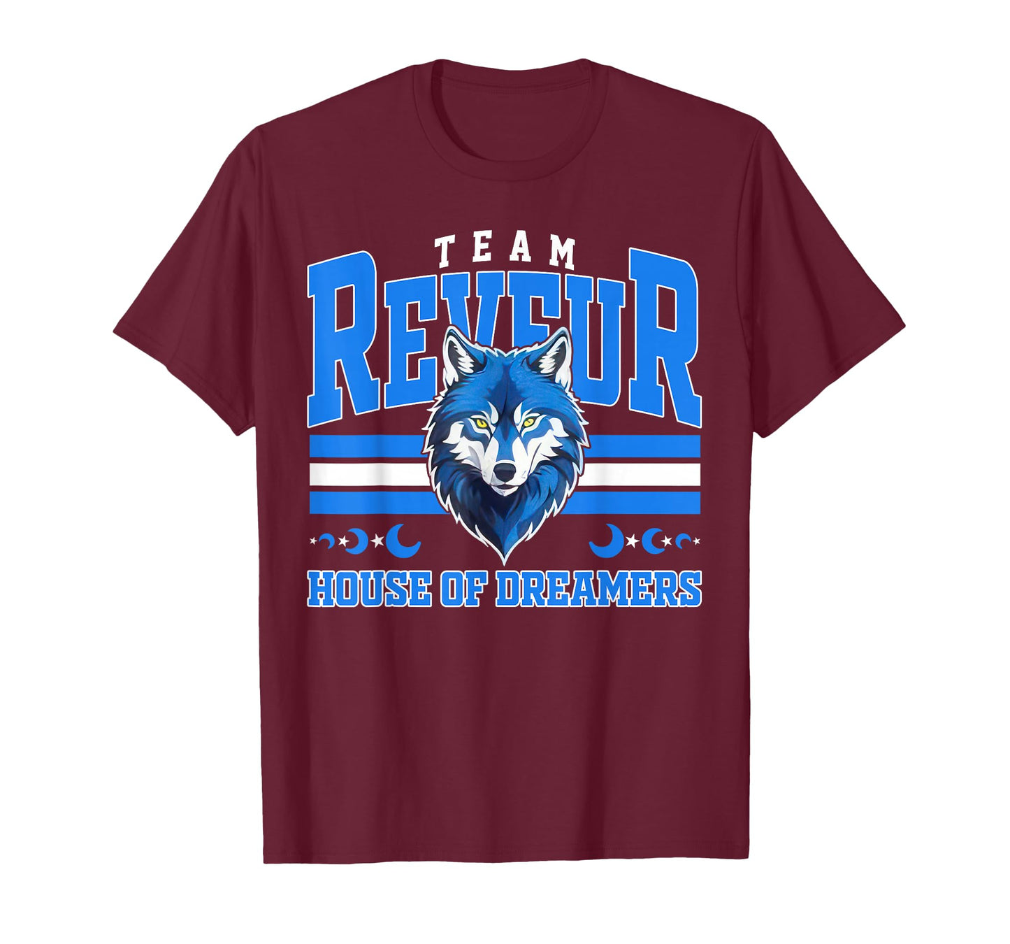Reveur Team House of Dreamers RCA Givers School Wolf Mascot T-Shirt