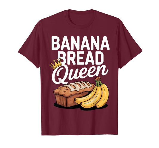Cool Banana Bread Art for Women Girls Banana Bread Lover T-Shirt