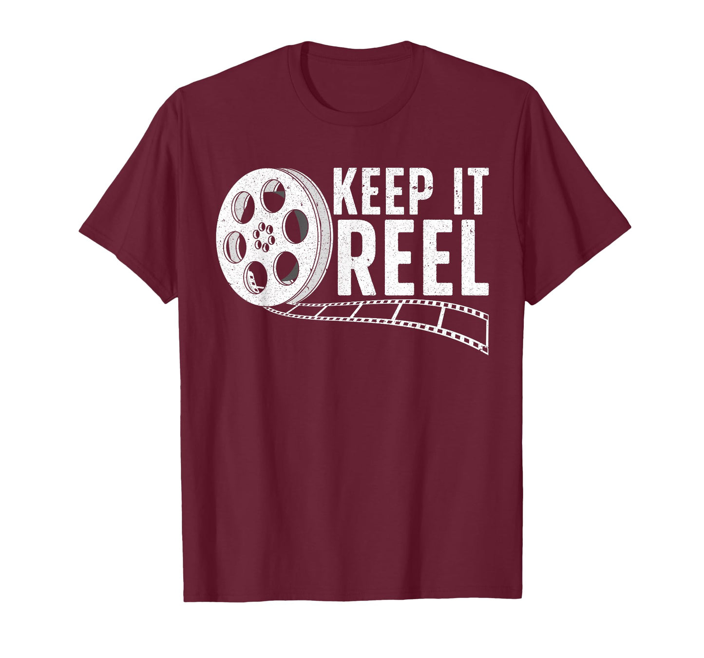 Cool Filmmaker Art for Men Women Movie Film Maker Keep Reel T-Shirt