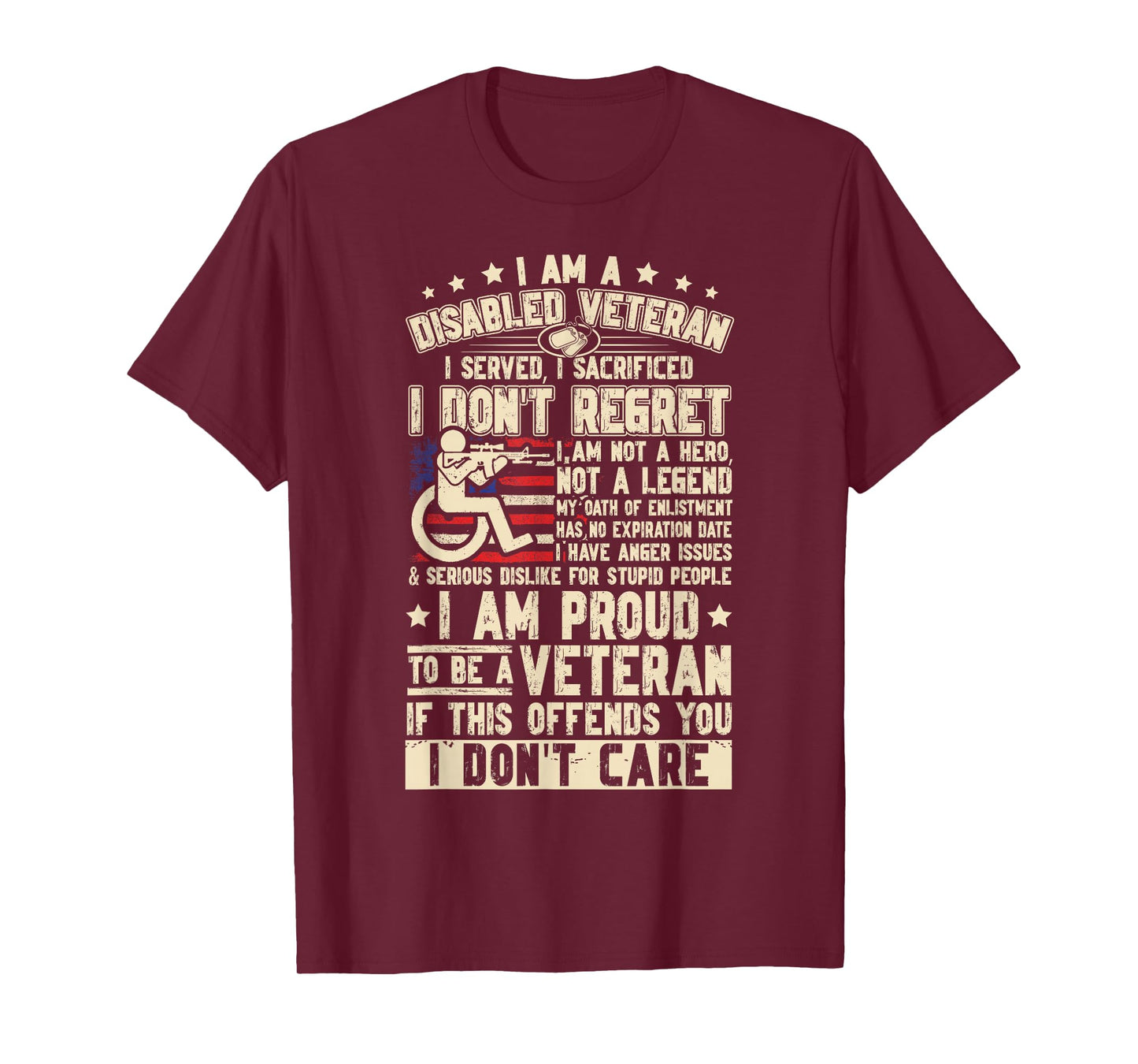 Disabled Veteran T-Shirt