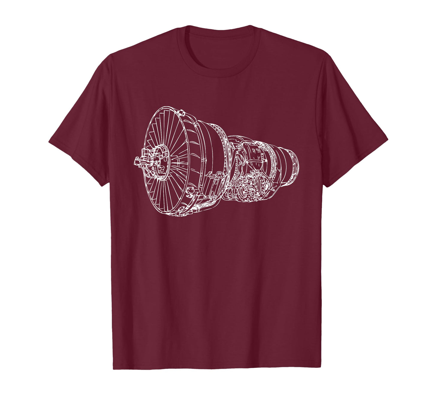 Aircraft Jet Engine Airplane t-shirt T-Shirt