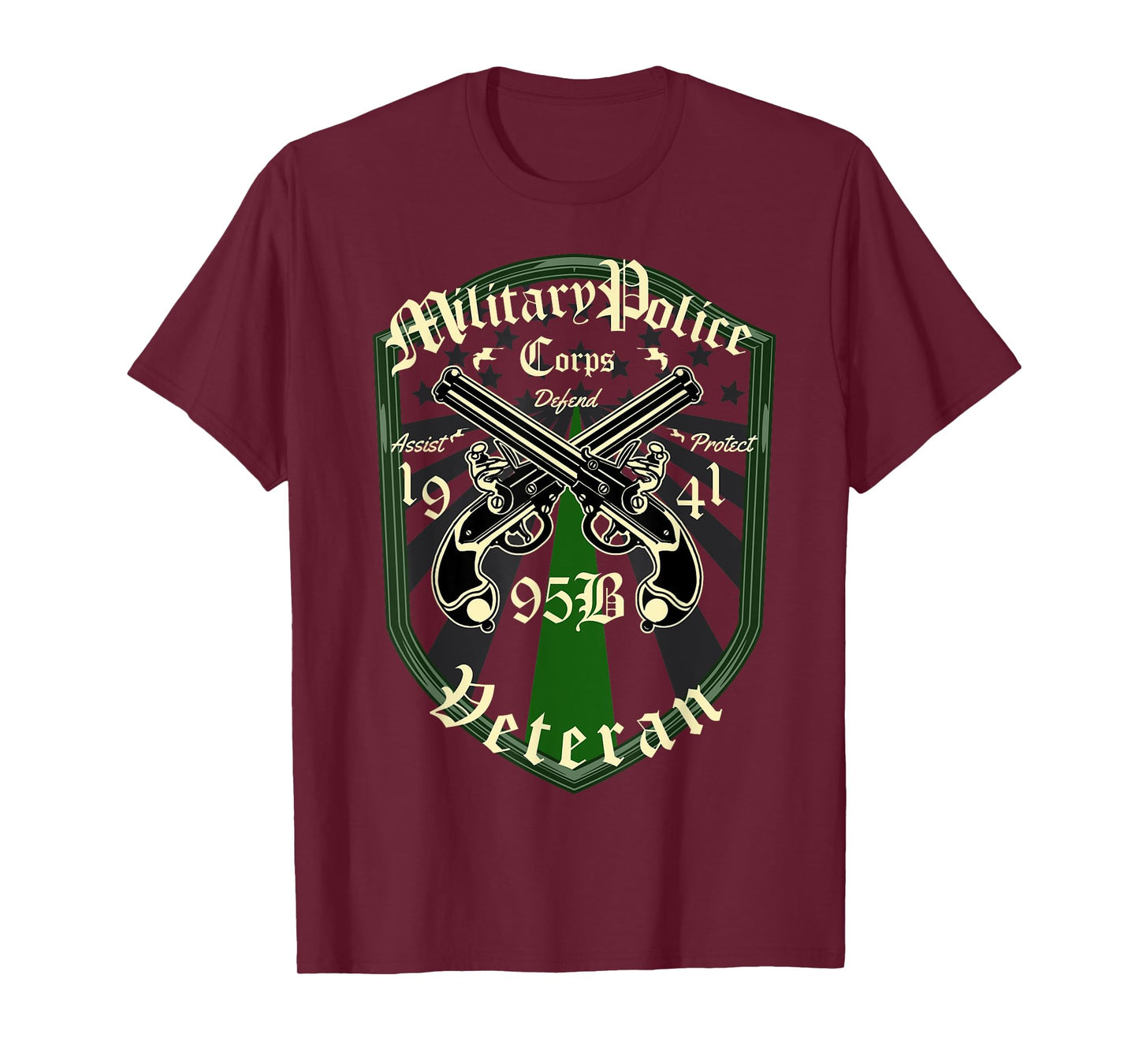 Military Police 95 Bravo Veteran T-Shirt T-Shirt