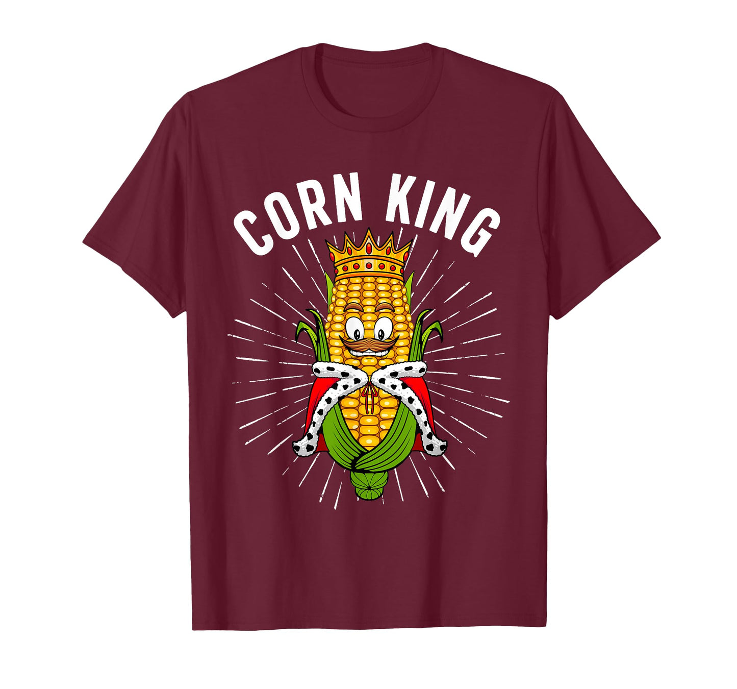 Cute Corn Design For Men Boys Kernel Sweet Corn Cob Lover T-Shirt