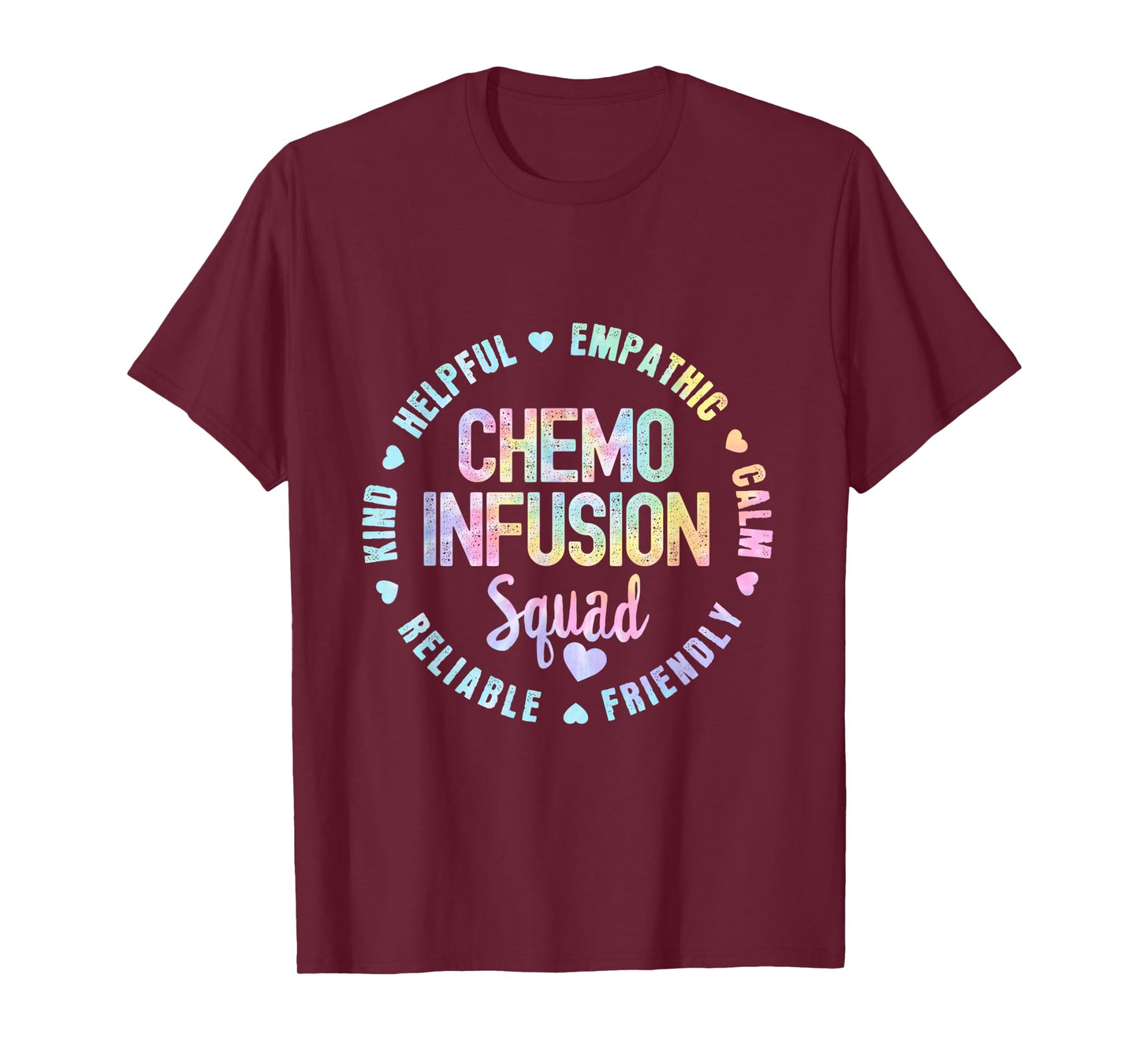 Chemo Infusion Squad Future Oncology Nurse Nursing S Tie Dye T-Shirt