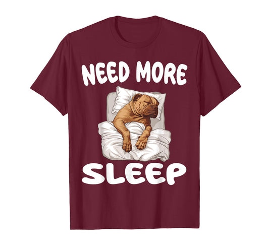 Cute Perro De Presa Canario Need more Sleep Pajamas T-Shirt