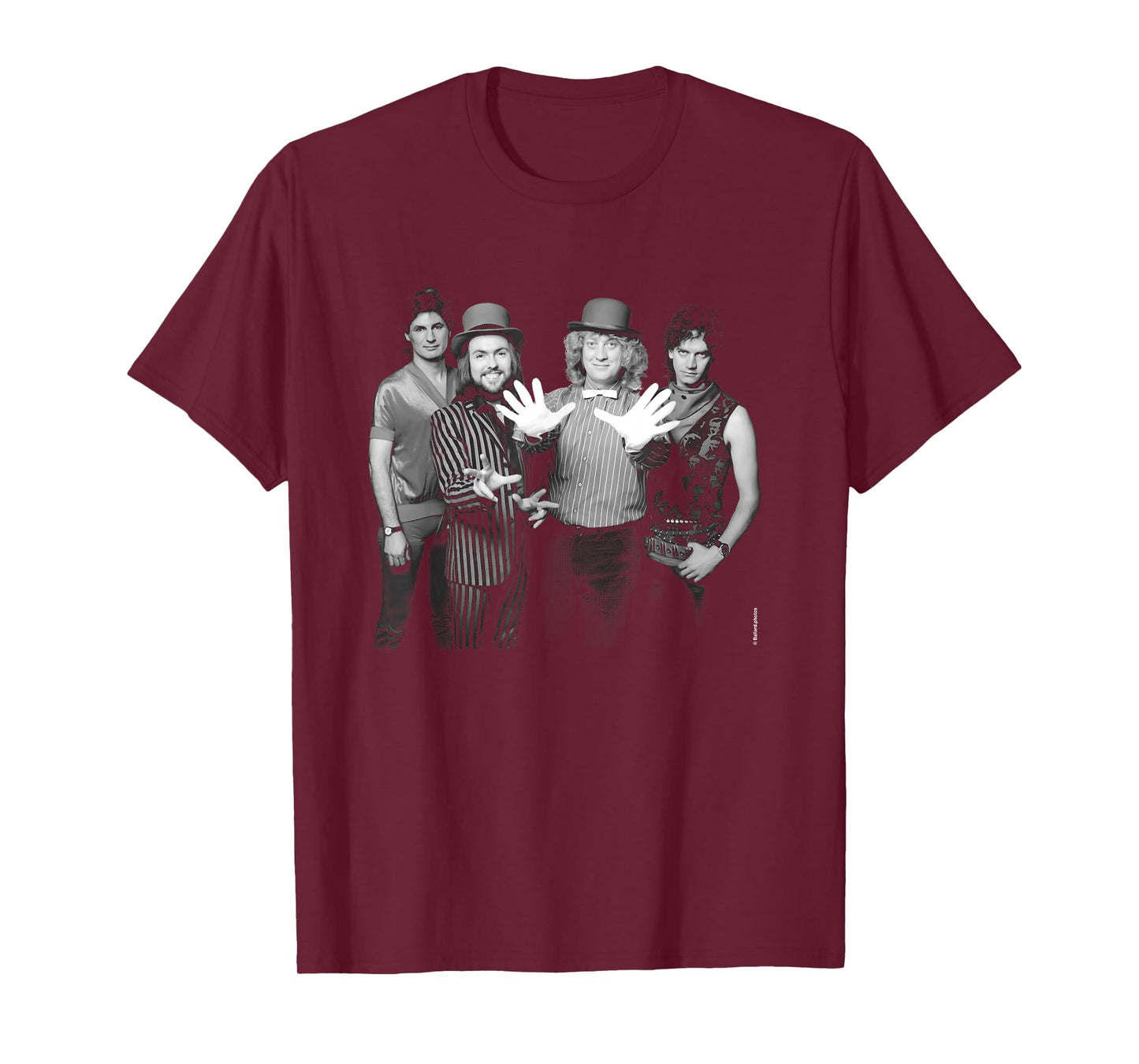 Noddy Holder With Slade Band Portrait By Allan Ballard T-Shirt