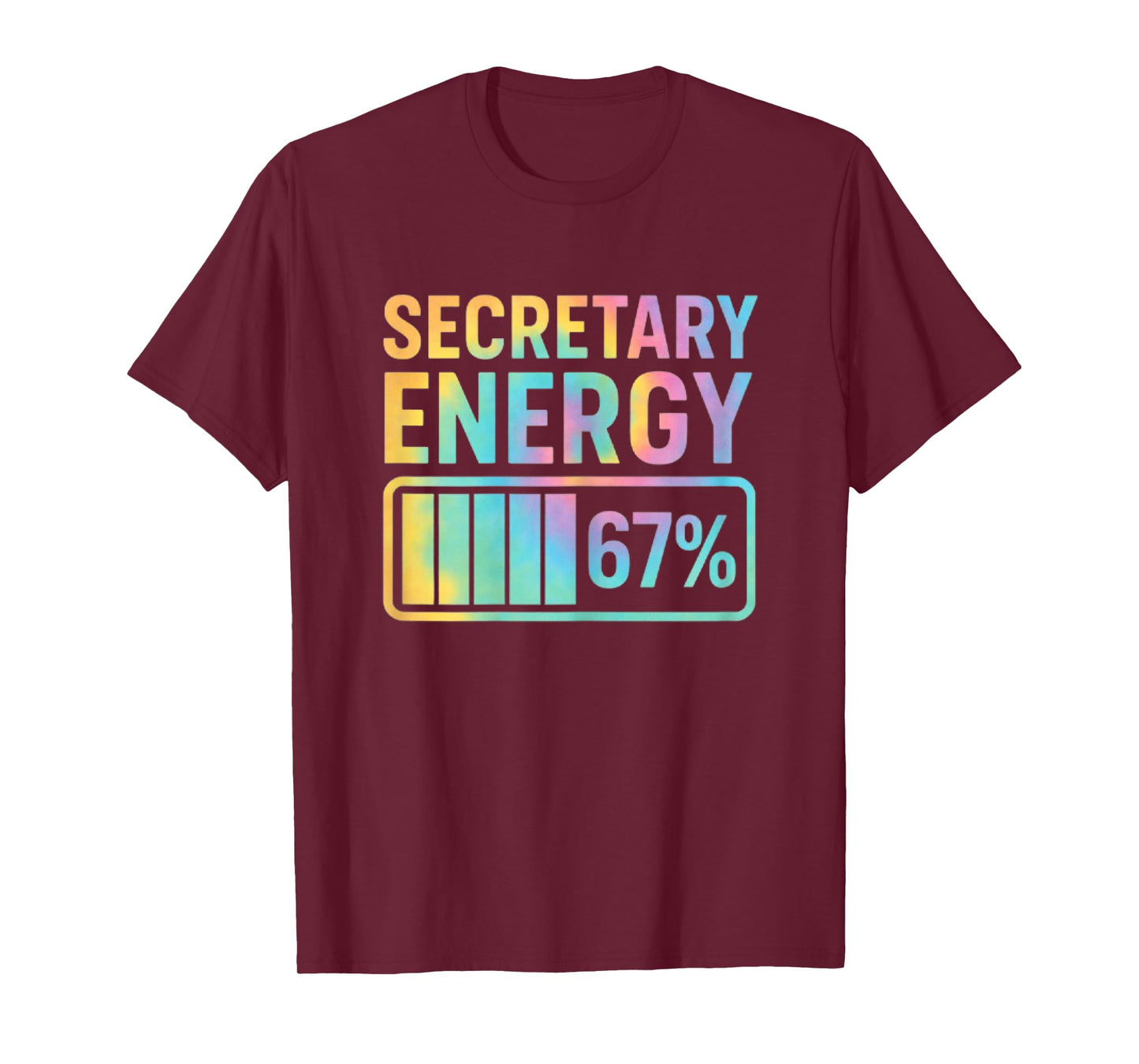 Secretary Energy 67 Percent Secretary Retro Vibes T-Shirt
