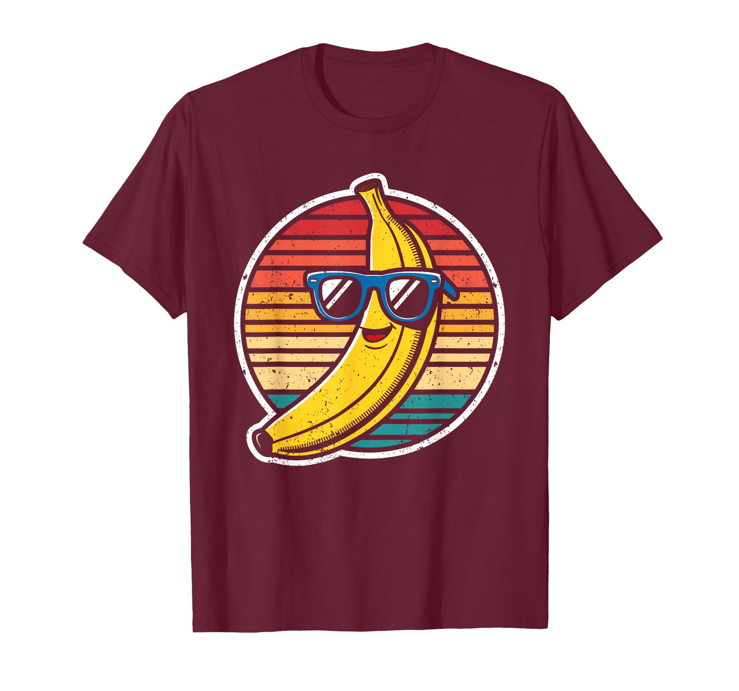 Retro Funny Banana for Men Women Boys Girls Kids Fruit Lover T-Shirt