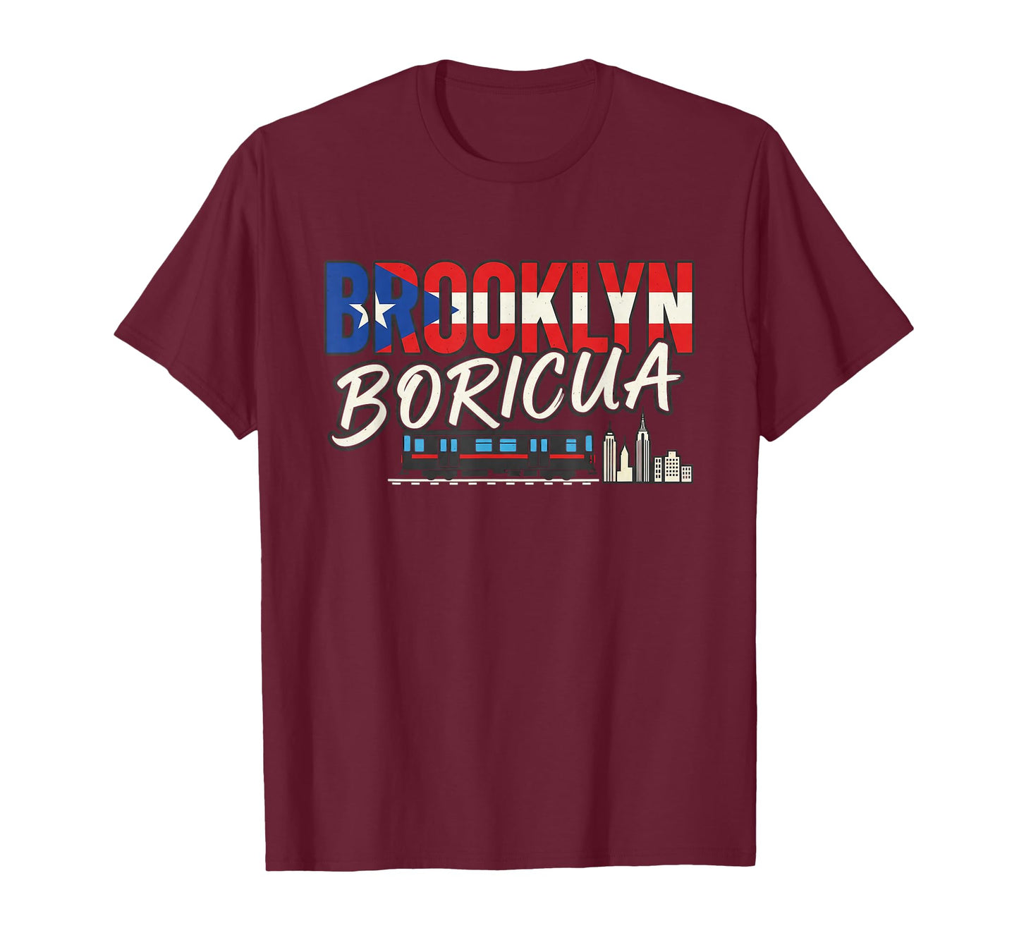 Brooklyn Boricua Proud Puerto Rican USA New York Latino T-Shirt