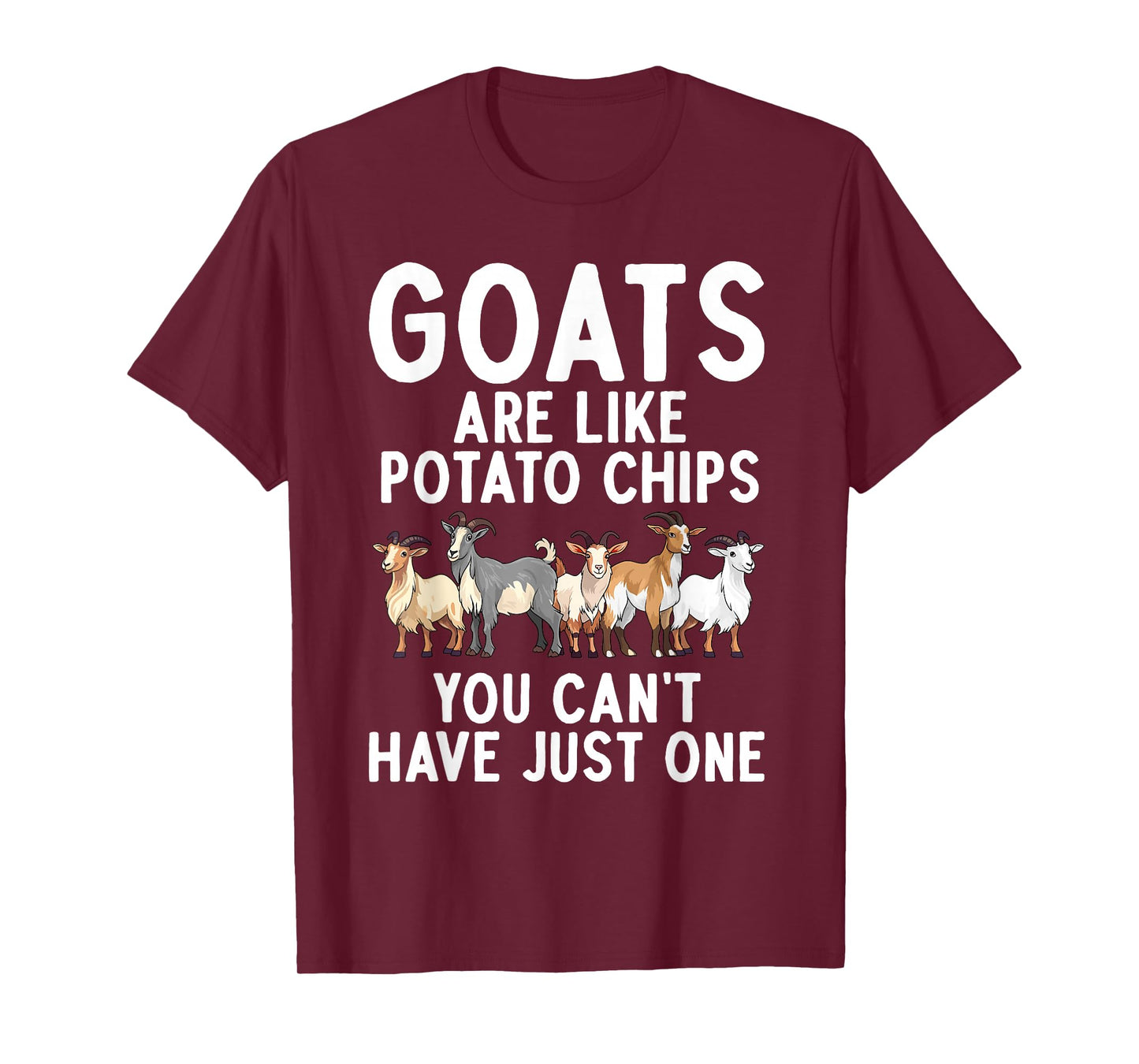 Cool Goat Design For Men Women Goat Themed Pygmy Goat Lover T-Shirt