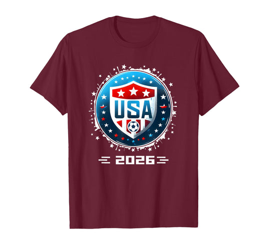 USA 2026 United States Sport USA Team 2026 Player 2026 USA T-Shirt