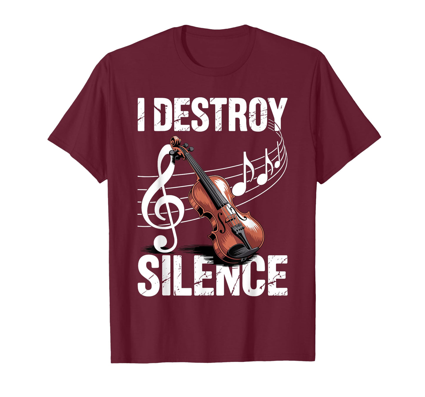 Cool Violin Art for Men Women Violinist Violin Player Violin T-Shirt