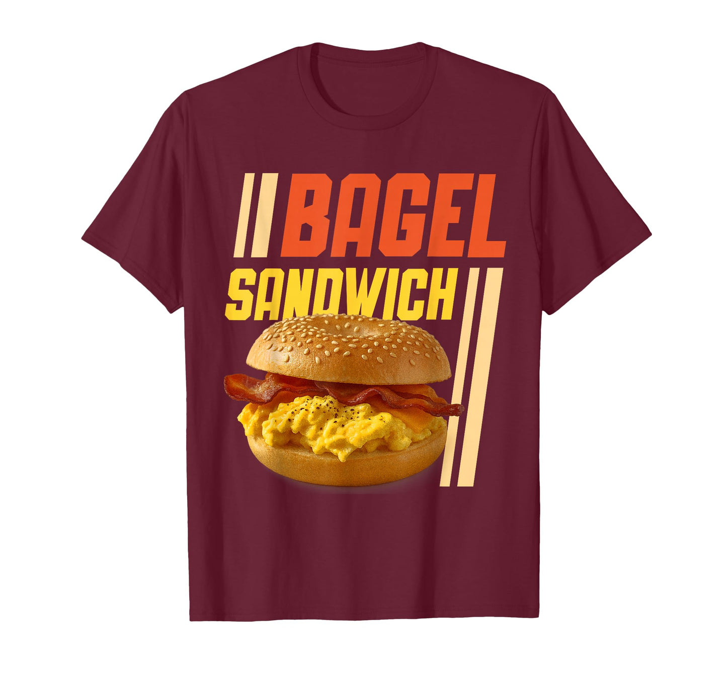 Bagel Sandwich Cafe Owner Pastry Chef Baking Foodie T-Shirt