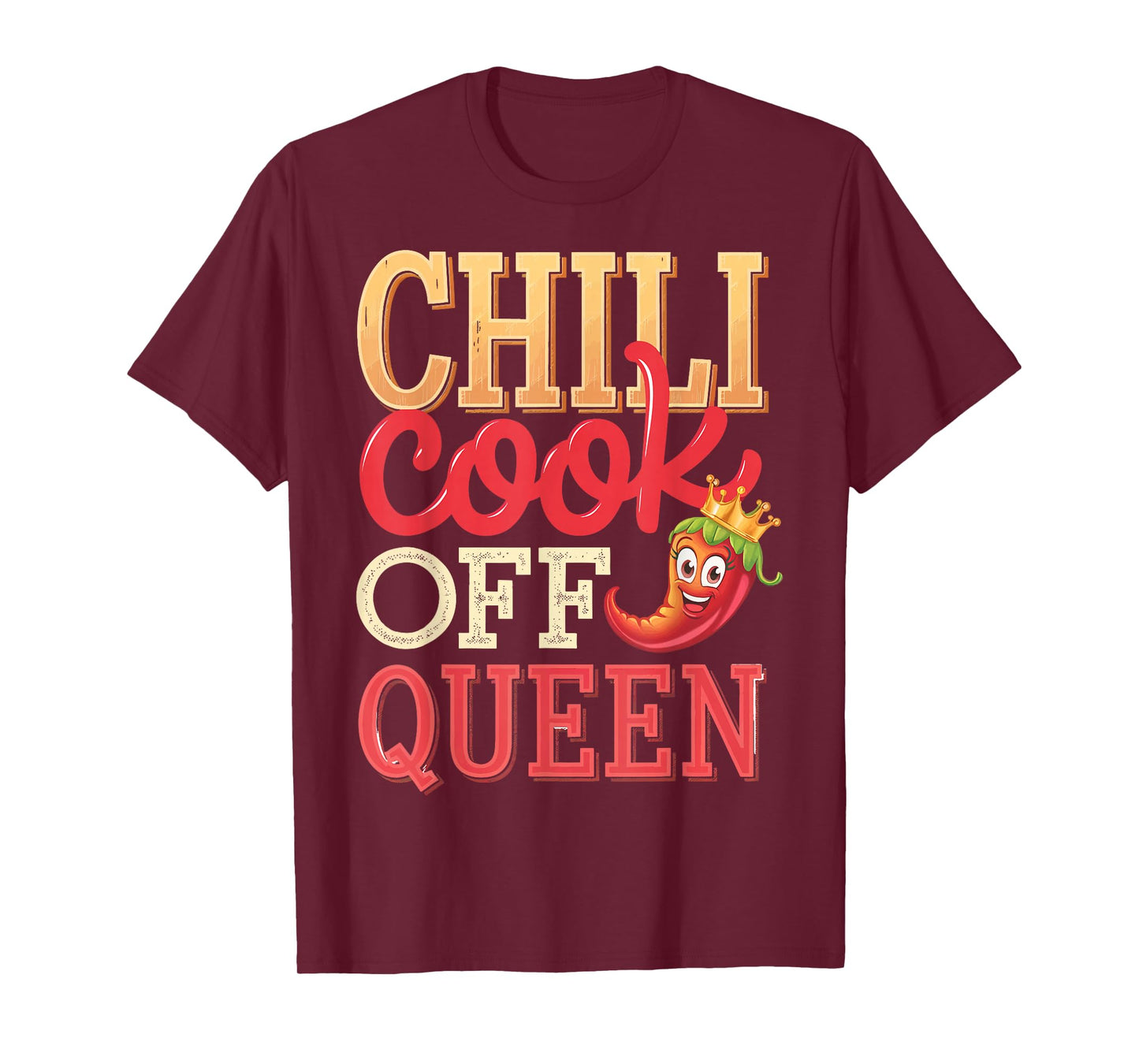Chili Cook Off Queen T-Shirt
