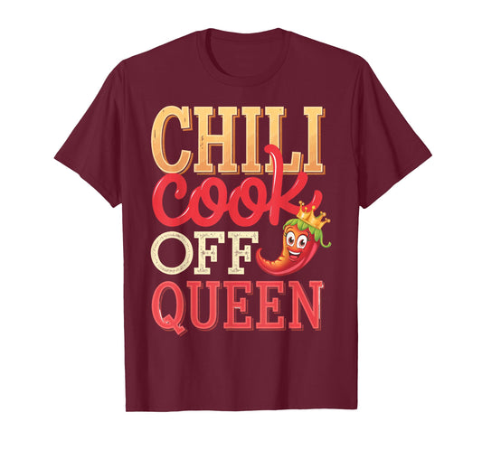 Chili Cook Off Queen T-Shirt