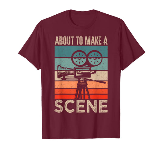 Cinematographer Editor Short Film Writers Movie Maker T-Shirt