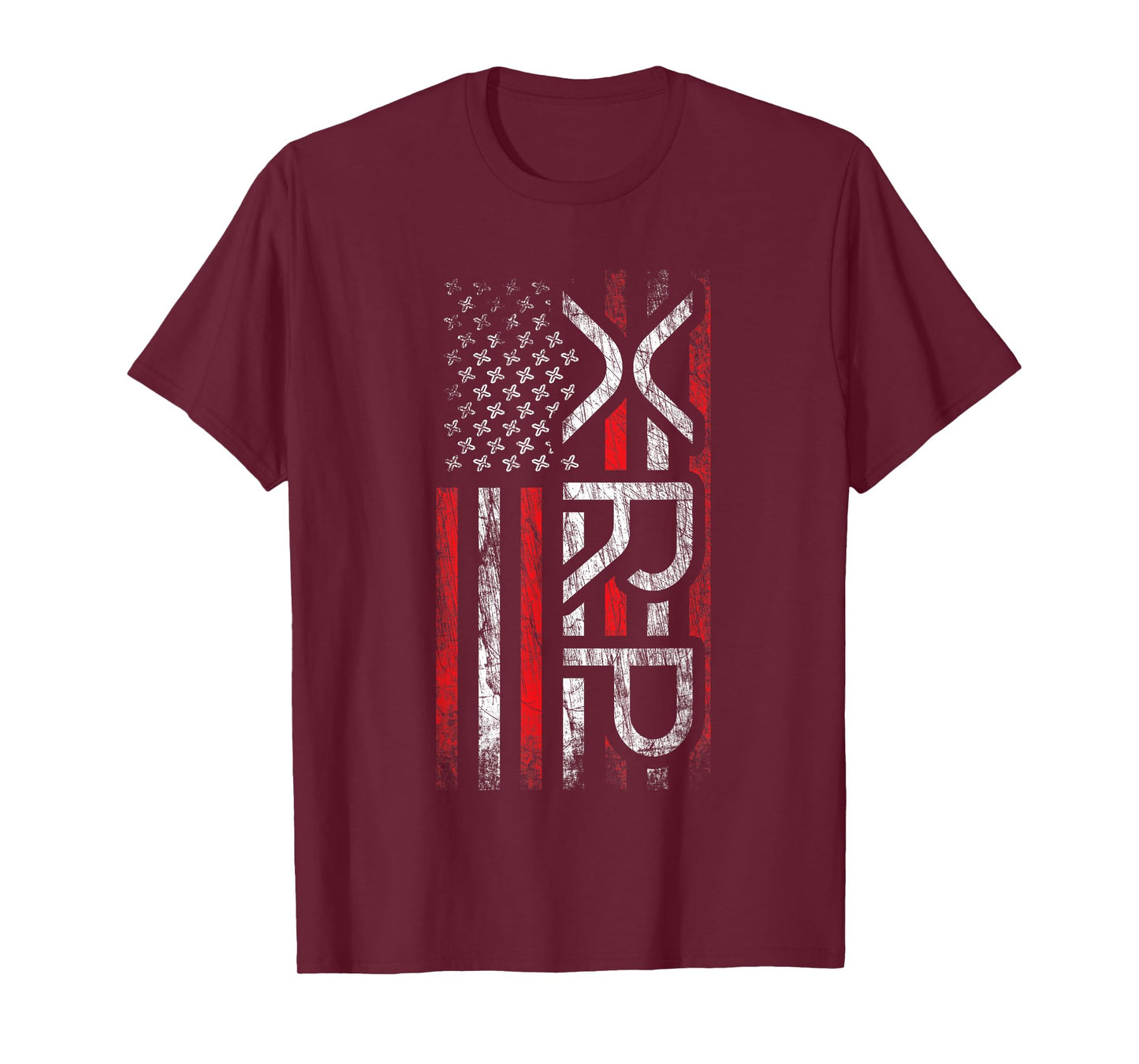 XRP Crypto - XRP Cryptocurrency - American Flag - XRP T-Shirt