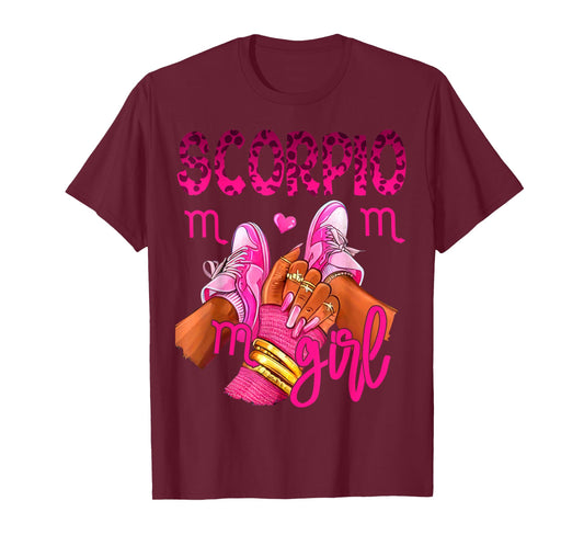 Scorpio Zodiac Birthday Queens Scorpio Horoscope Girls Women T-Shirt