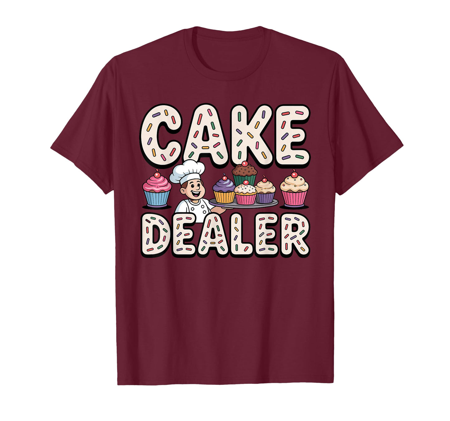 Cool Cupcake Costume for Men Women Baking Cupcake Lover T-Shirt