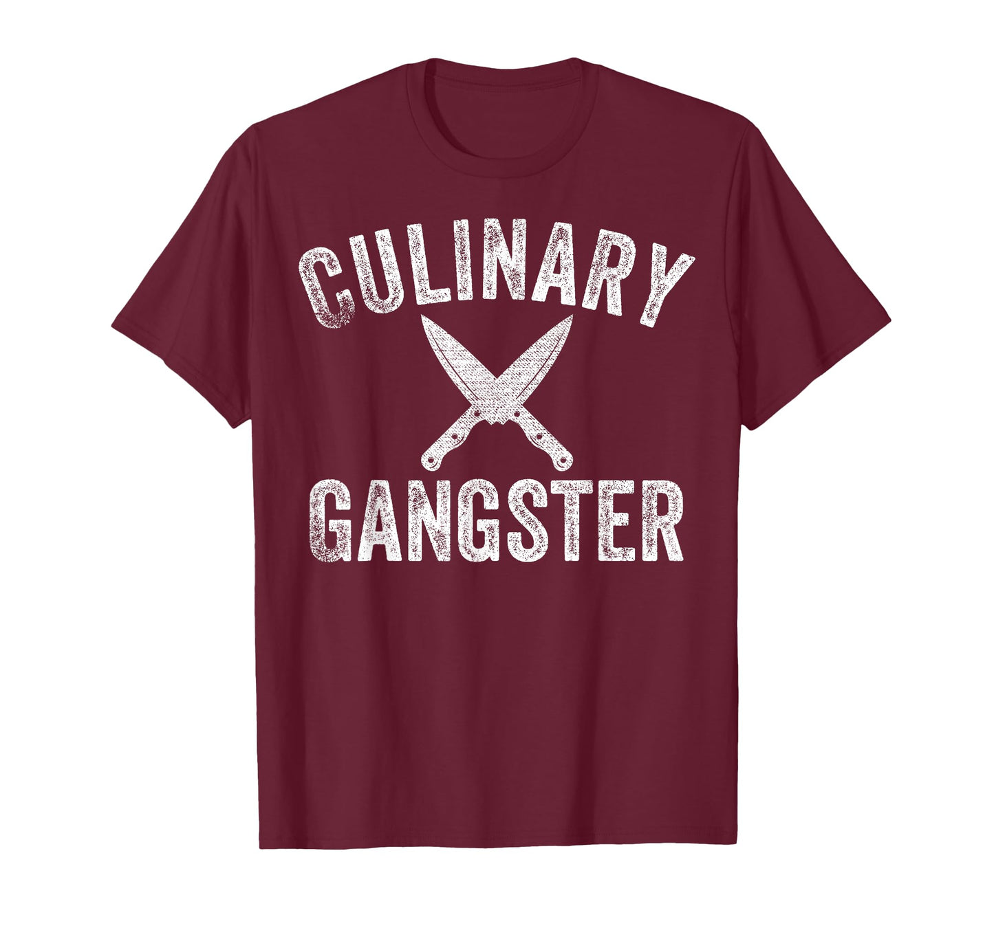 Culinary Gangster Cooking Themed Chefs Cooking Enthusiasts T-Shirt