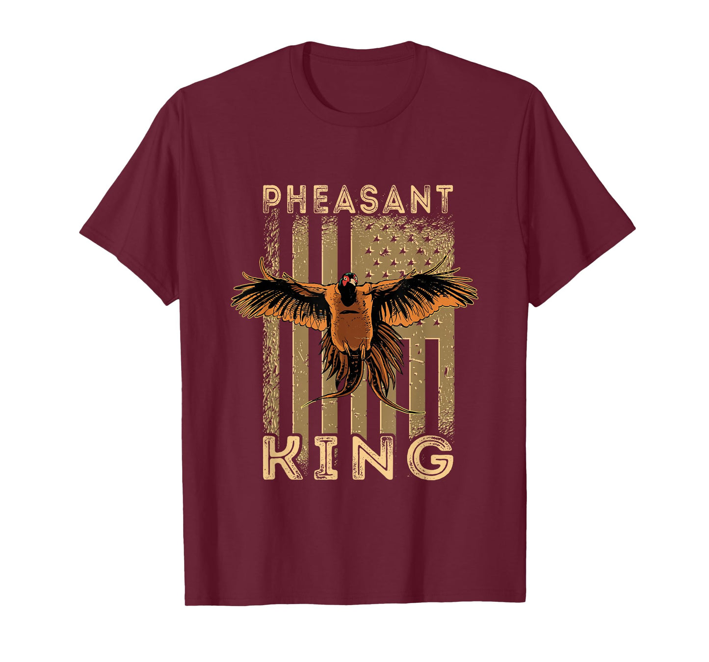 Pheasant Hunting USA American Pheasant King Pheasant Hunter T-Shirt