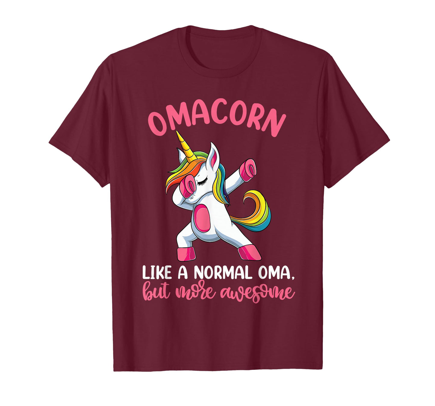 Omacorn Grandma Unicorn Shirts, Unicorn Birthday T-Shirt