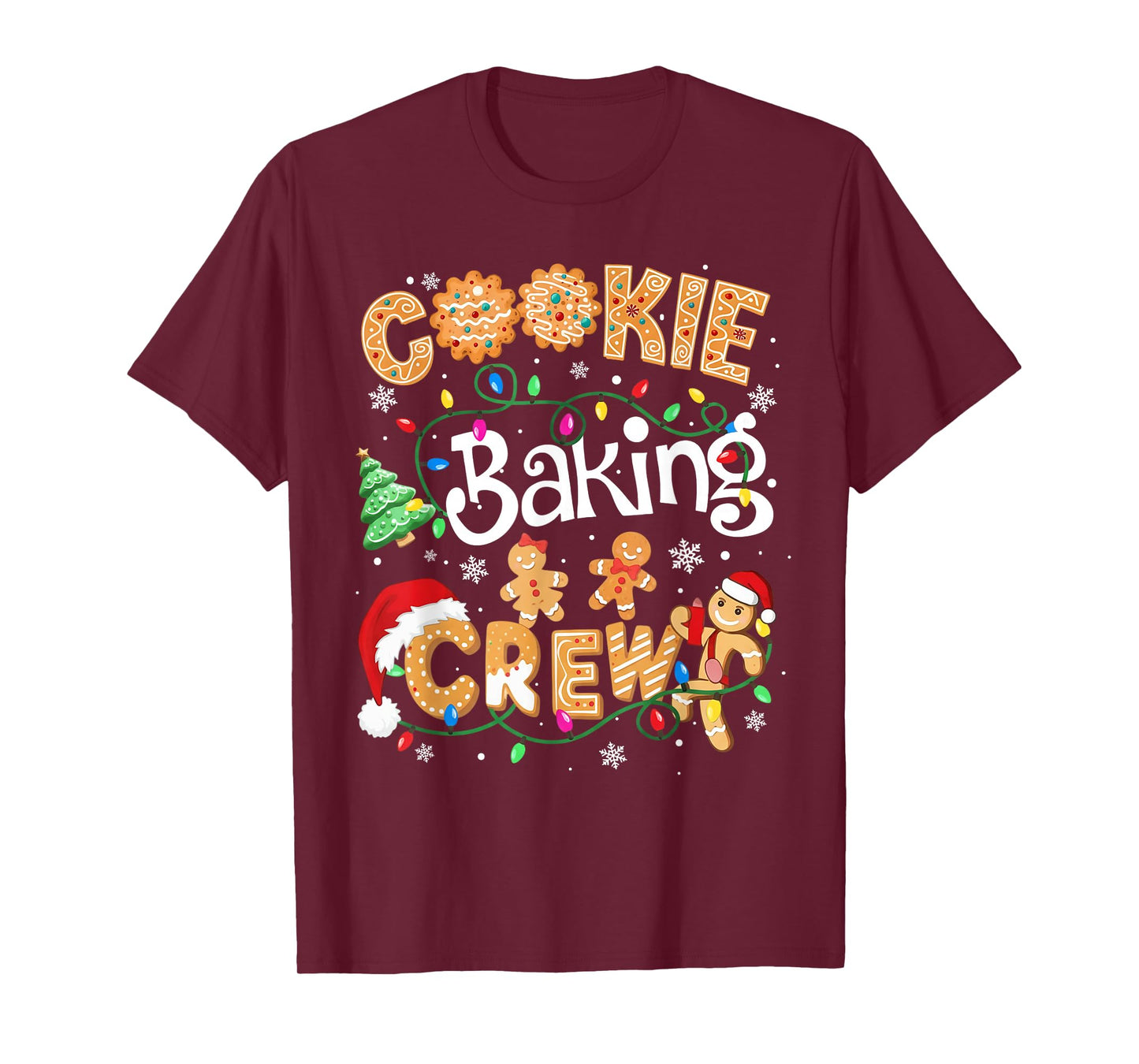 Christmas Cookie Baking Crew Cookie Crew Family Christmas T-Shirt