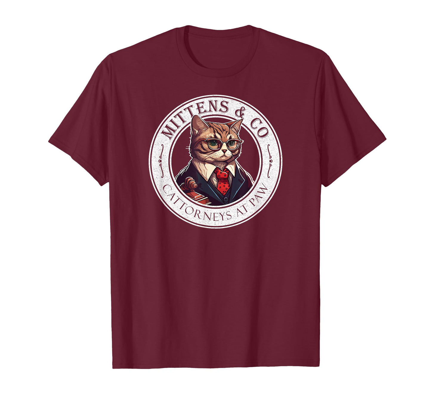 Mittens & Co, Cattorneys At Paw T-Shirt