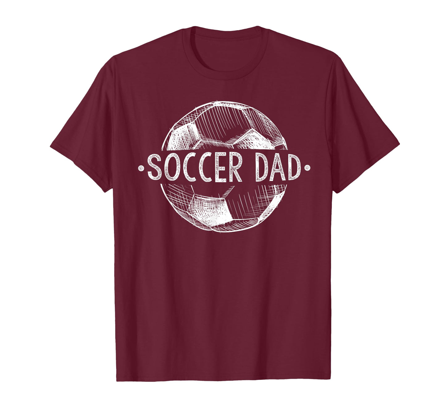 Soccer Dad Family Matching Team Player Gift Sport Lover Papa T-Shirt