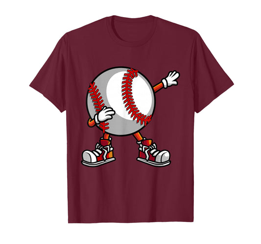 Funny Baseball Players Gift Boys Girls Kids Catcher Pitcher T-Shirt