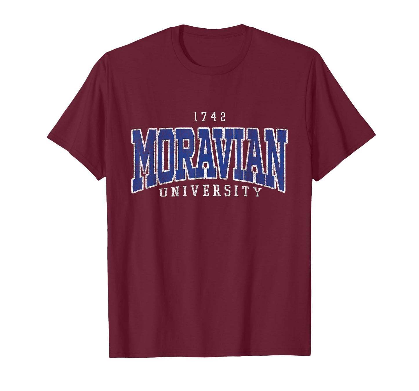 Moravian Tech – Retro University Arch Tee for Men & Women T-Shirt
