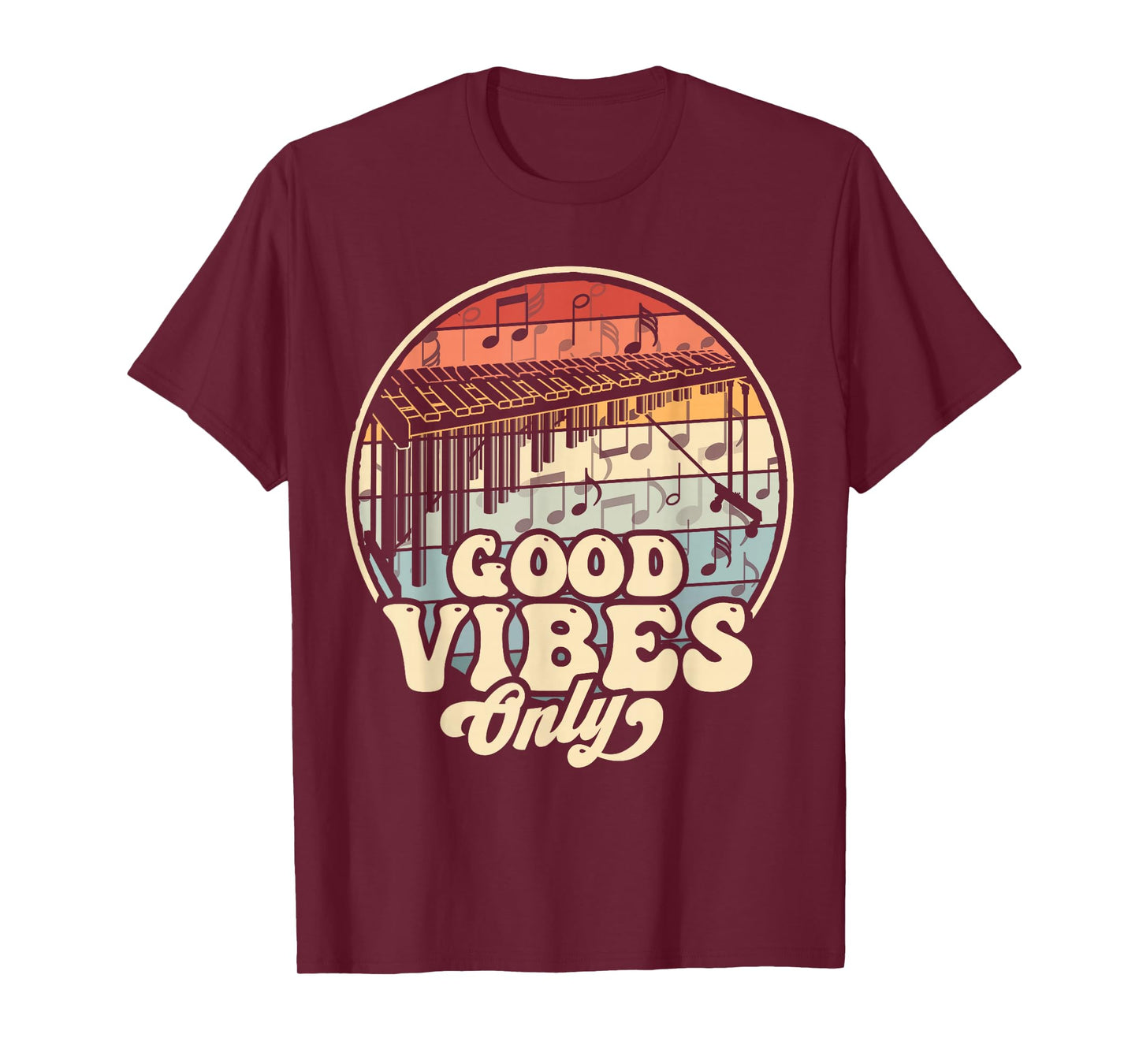 Good Marimba Player Vibes Only Vibraphone Marching Band T-Shirt