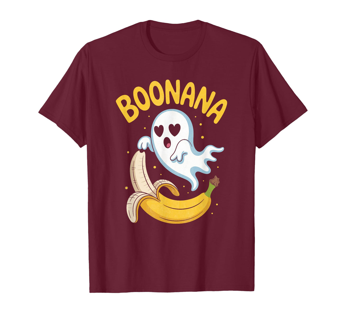 Boonana Cute Ghost Banana Halloween Costume T-Shirt