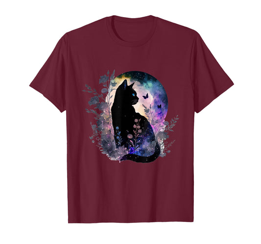 Cute Cat Motifs Cat T-Shirt