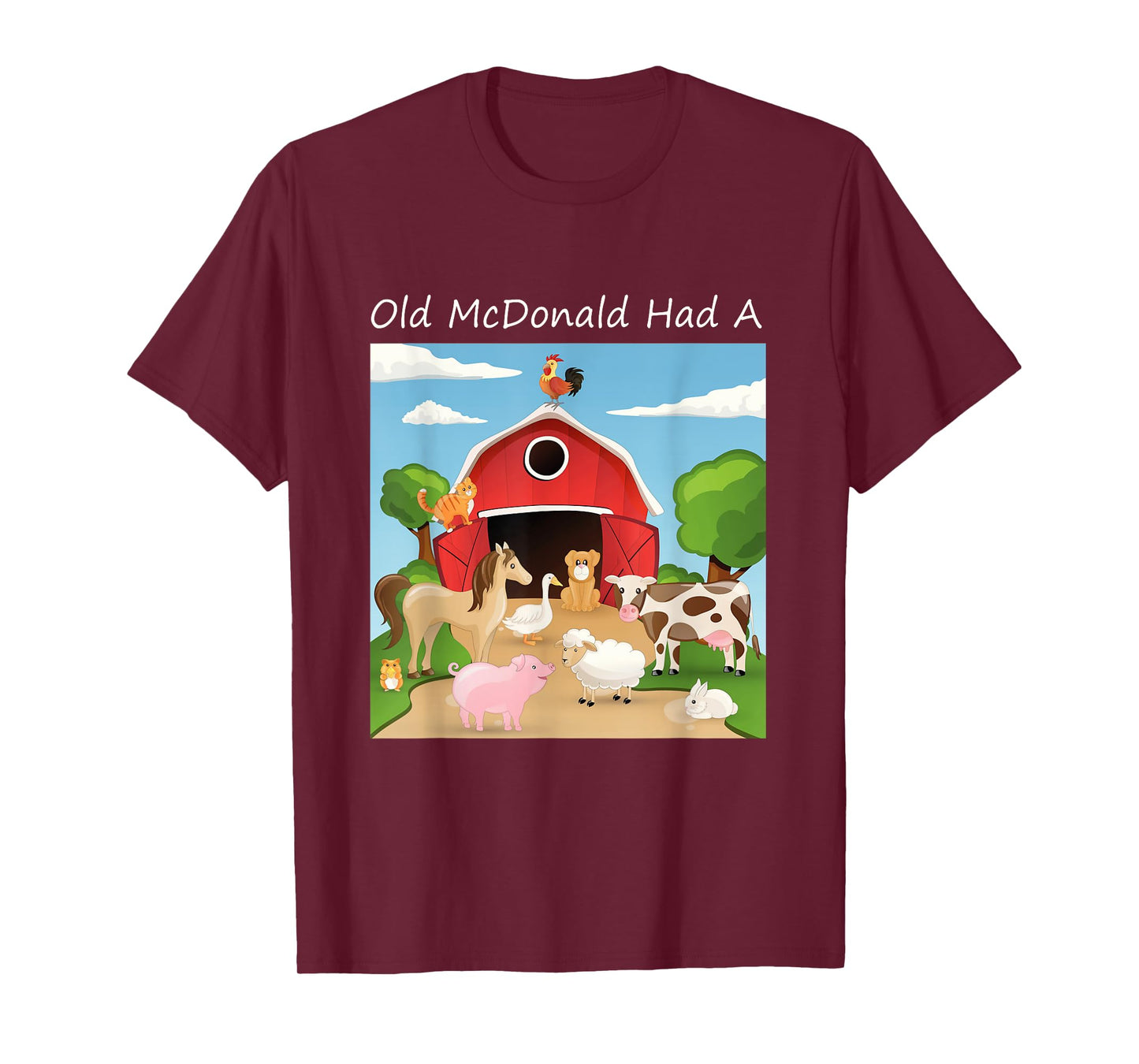 "Old McDonald had a Farm" T-Shirt for Farmers T-Shirt