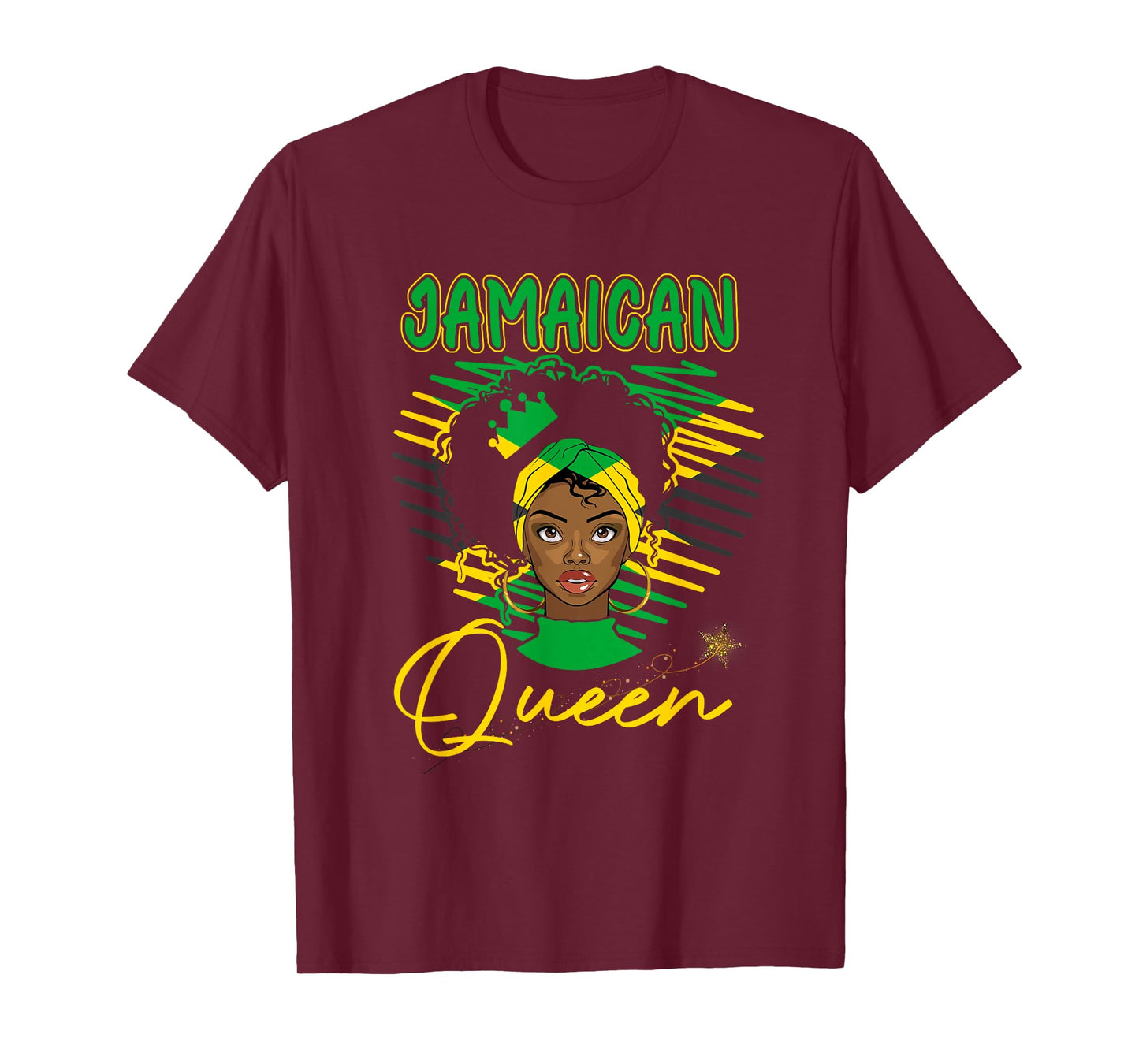 Jamaican Queen Independent Women Celebrate Independence T-Shirt