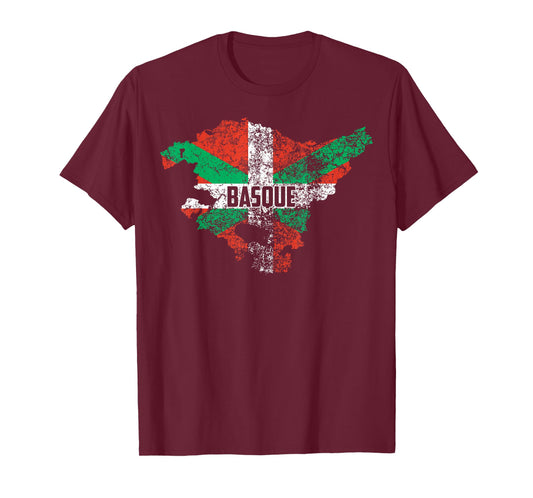Basque Country Flag | Euskadi Historical Roots Gift T-Shirt