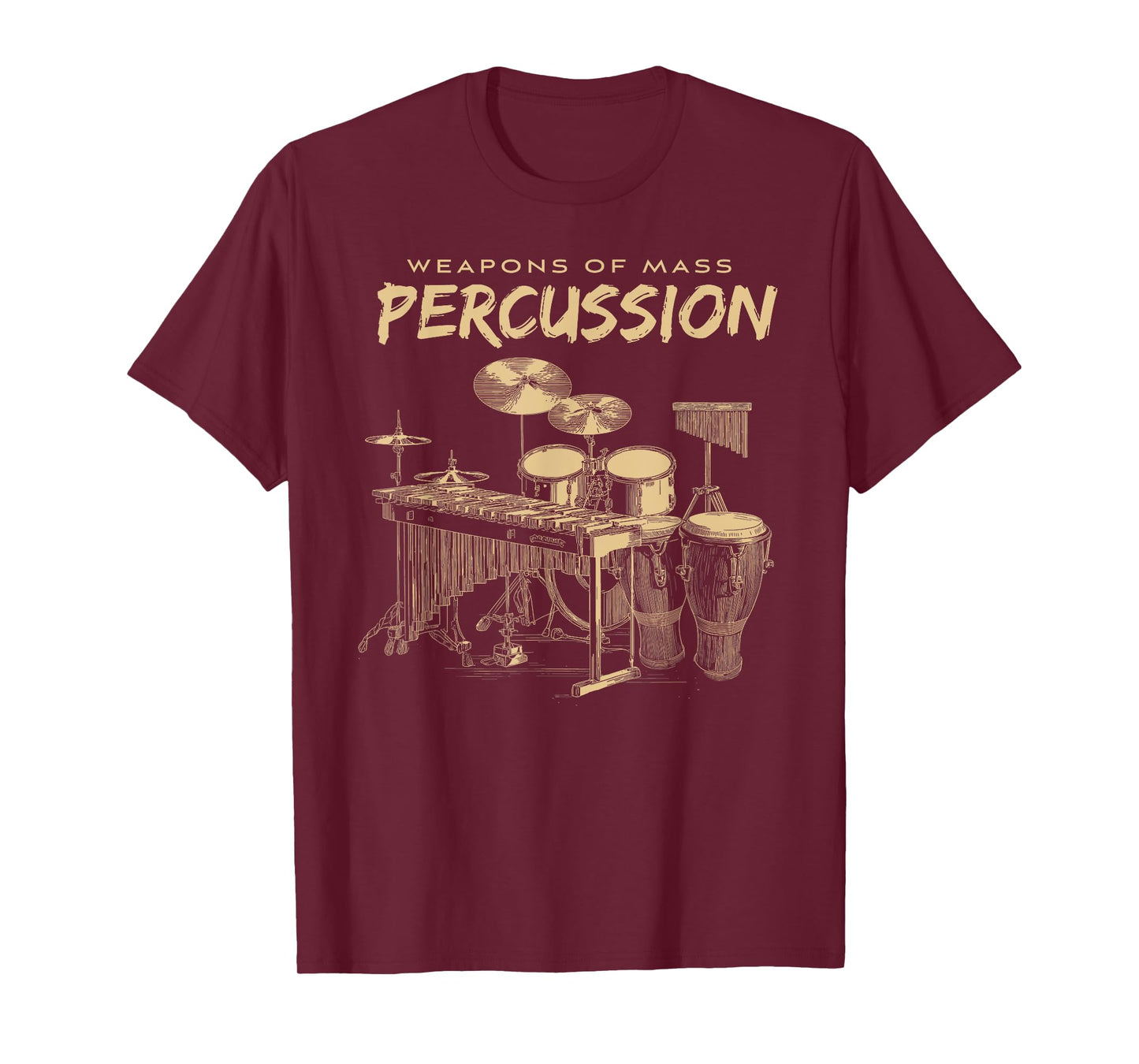 Drums and Percussion for Drummer T-Shirt