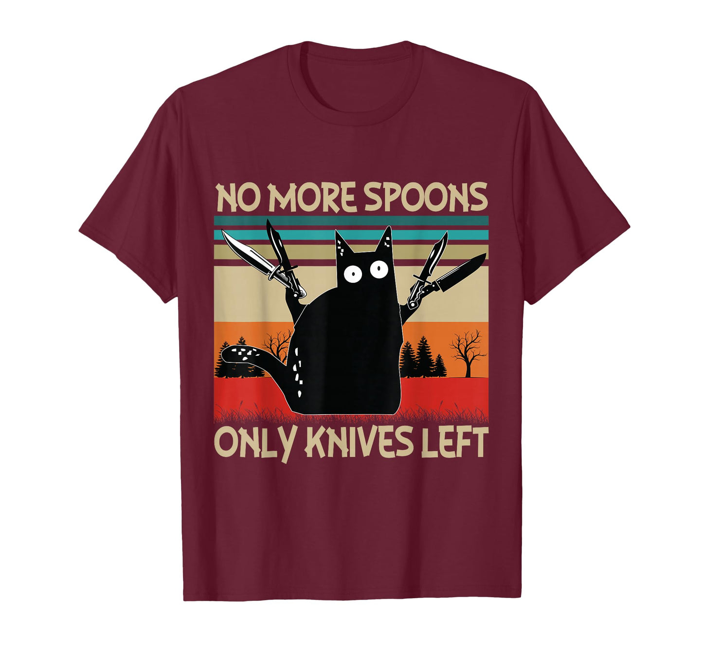 No more spoons, just knives. T-Shirt