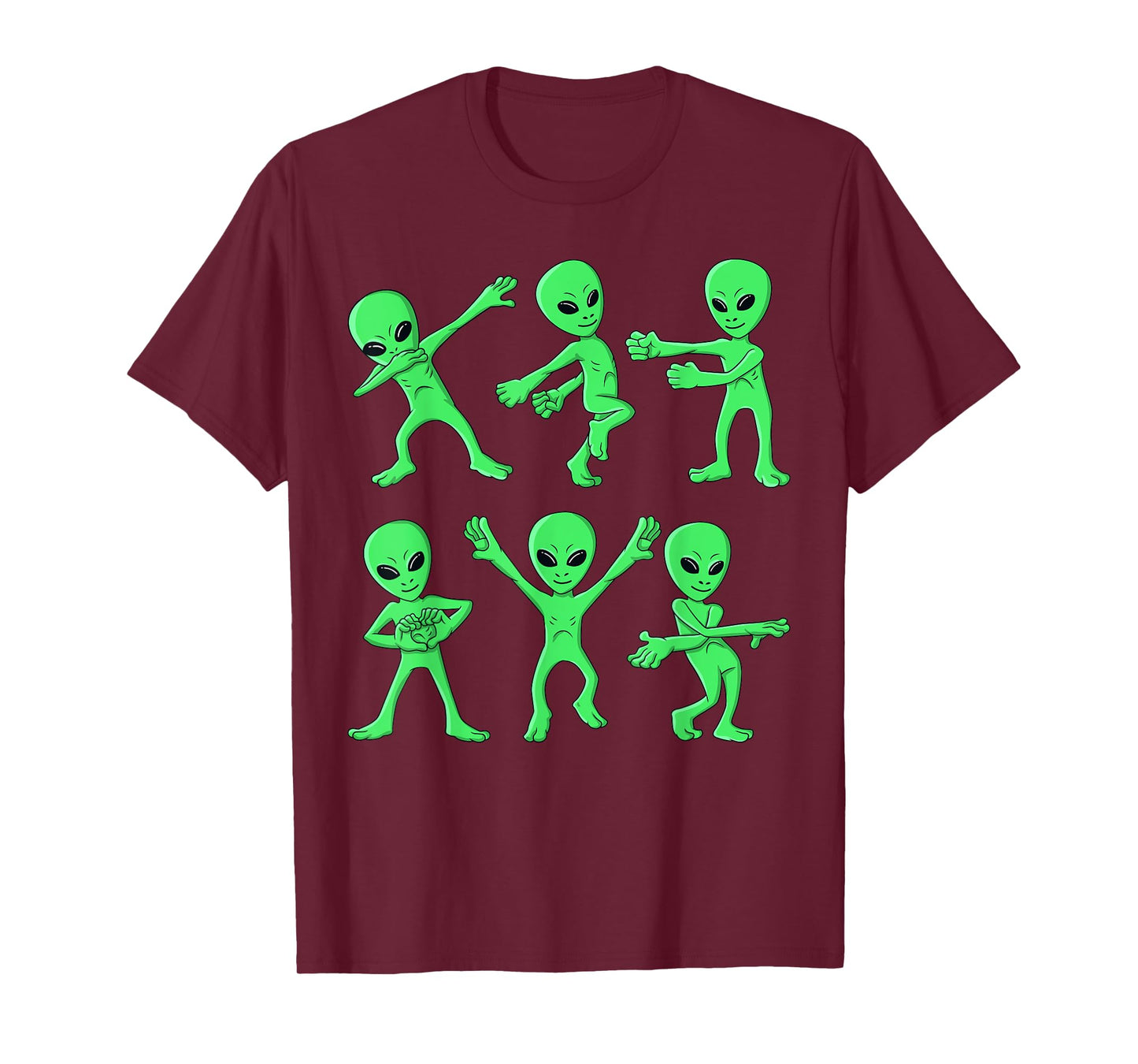 Dancing Aliens Dance Challenge Boys Girls Kids Halloween T-Shirt Small