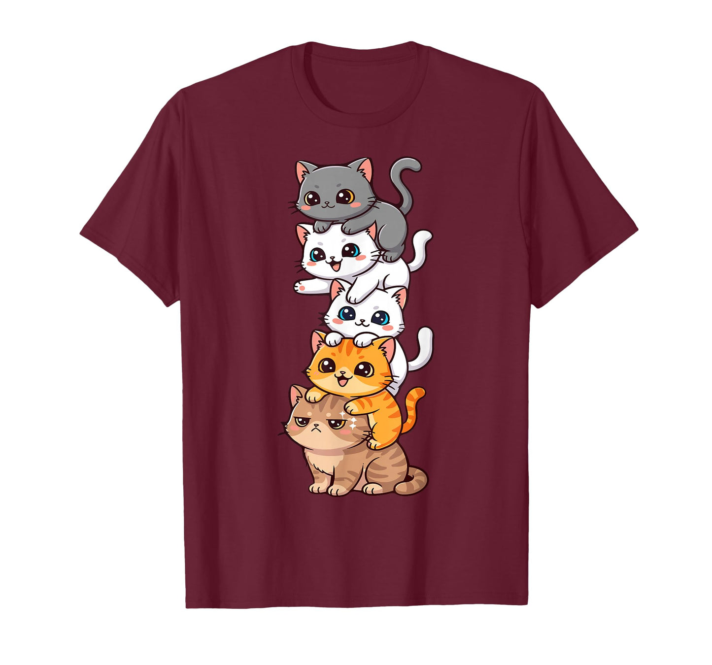 Cute Cats Funny Kawaii Kitty T-Shirt