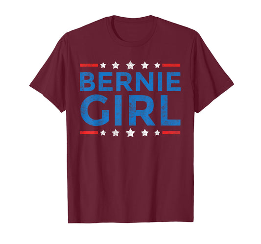 Bernie Sanders Girl For President 2020 Election Democrat T-Shirt