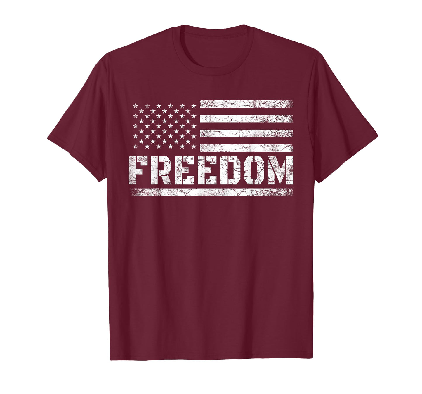 Freedom Top USA American Flag Top Freedom T-Shirt