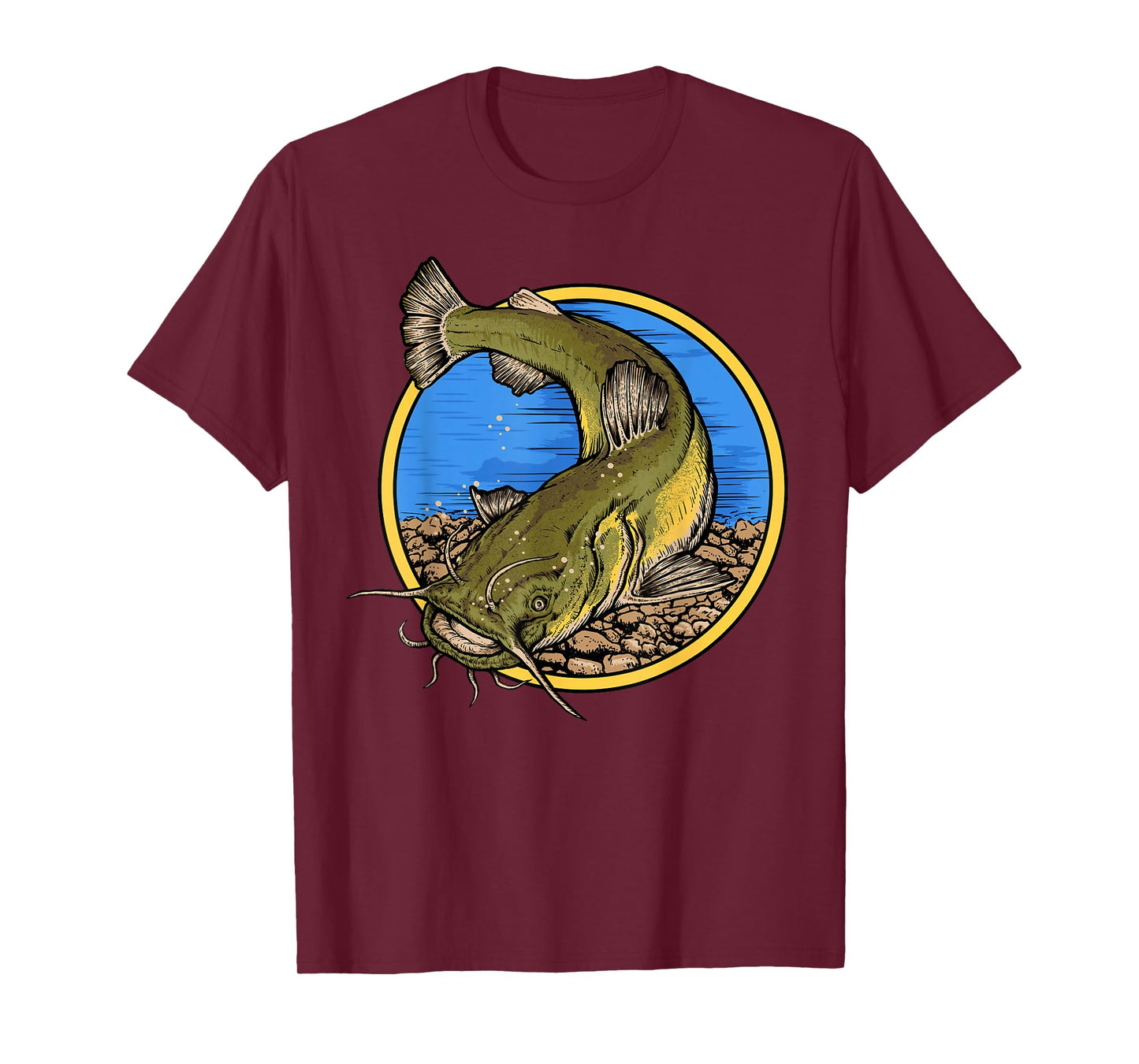 Flathead Catfish Fishing T-Shirt