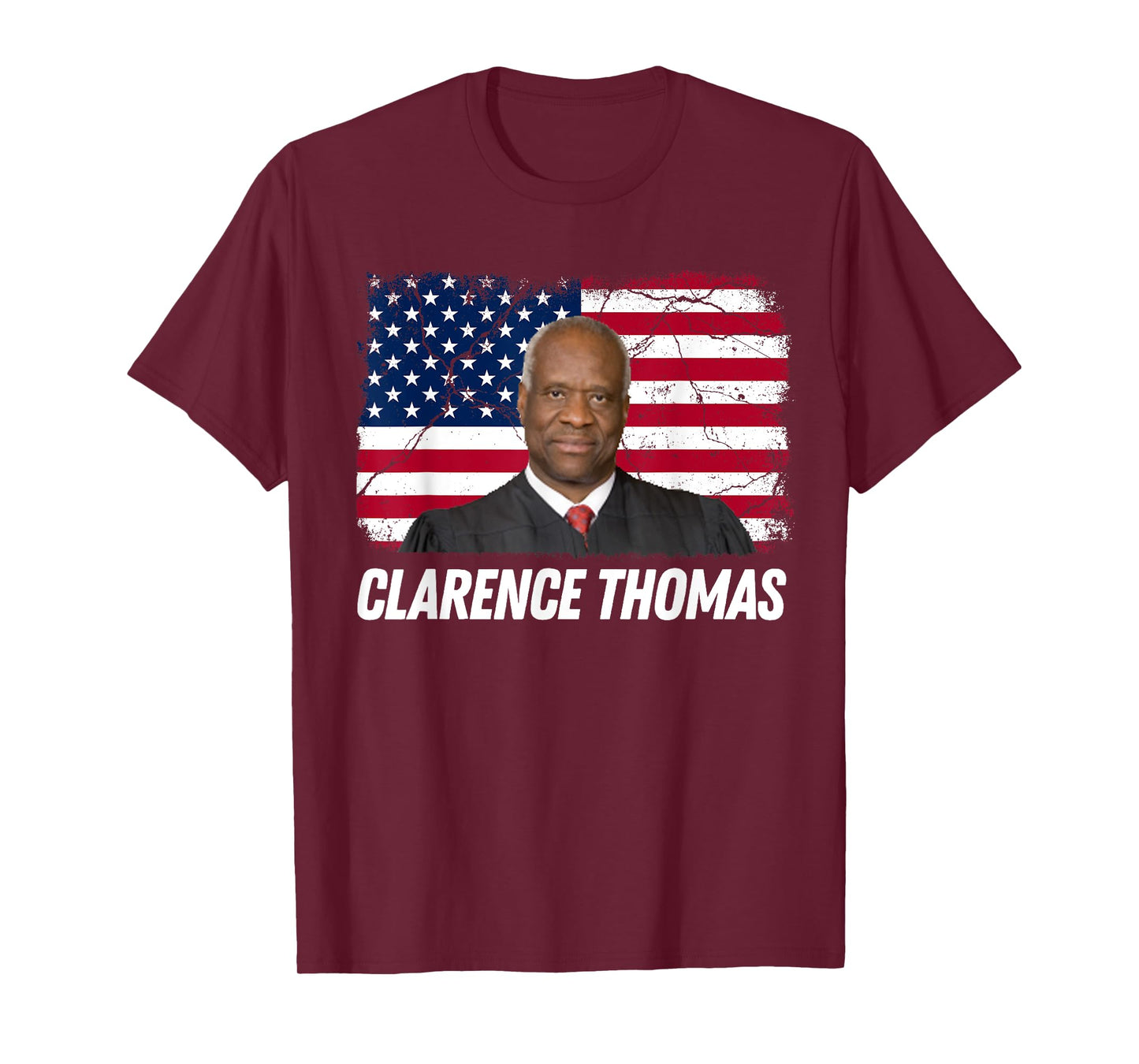 Clarence Thomas USA Flag Conservative T-Shirt