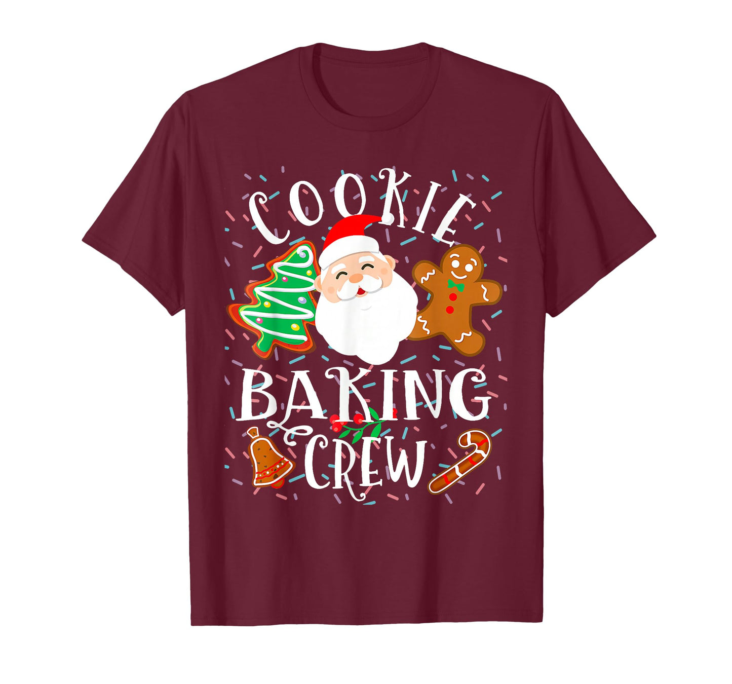 Christmas Cookie Baking Crew Cookie Crew Family Christmas T-Shirt