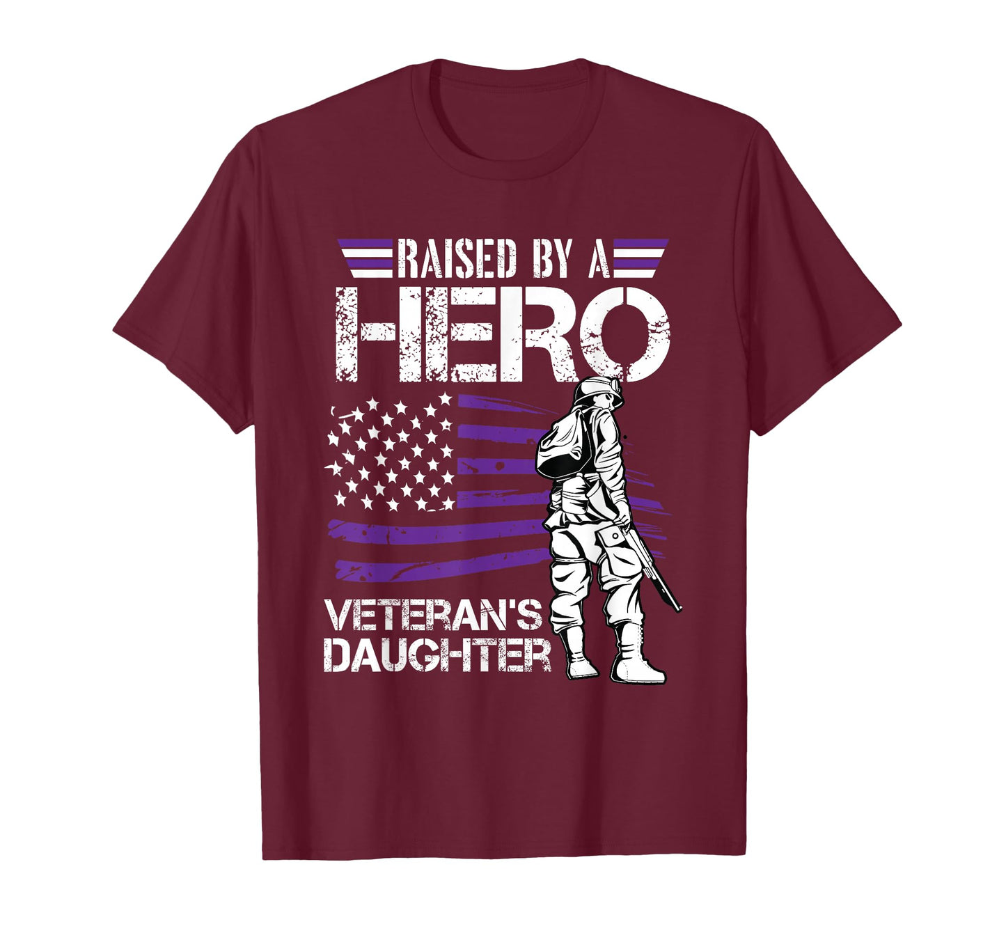 Veteran Daughter Month of The Military Child Army Kids T-Shirt Small