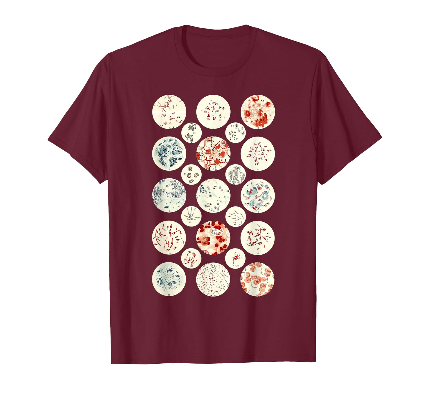 Bacteria funny Microbiology Bacteria Science Tiny Microbes T-Shirt