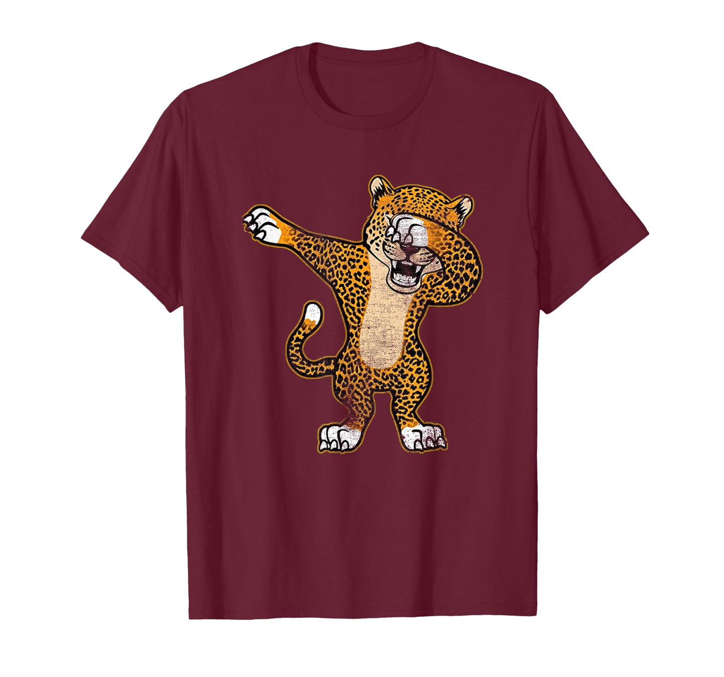 Dabbing Cheetah Cute Big Cat Lover Funny Cheetah Animal T-Shirt